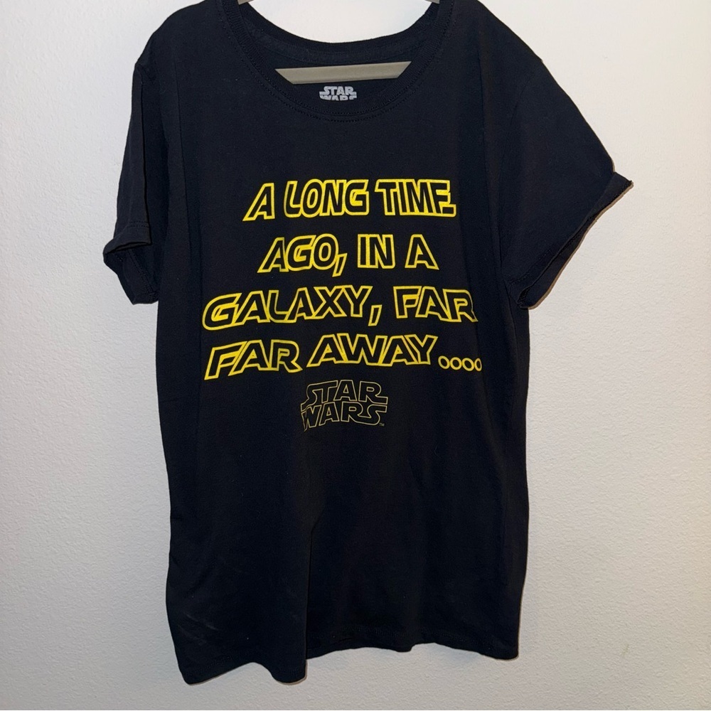 Star Wars Gray Logo Tee